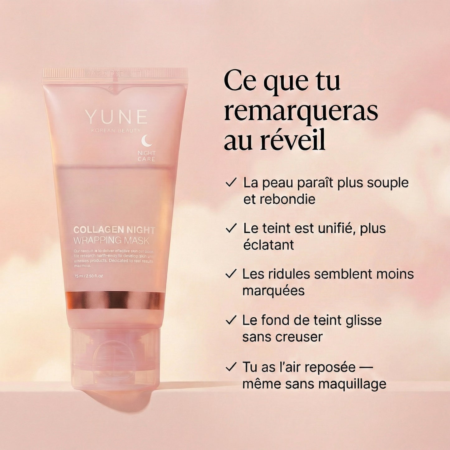 Masque de Nuit Coréen — Fini l'air fatigué au réveil